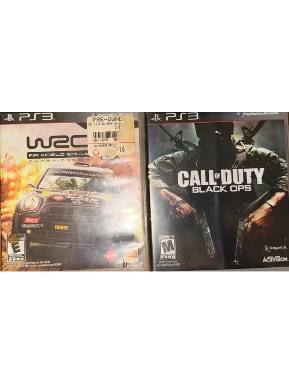 PlayStation 3 PS3 Game Lot of 8 Call Of Duty Uncharted Nascar Street Fighter